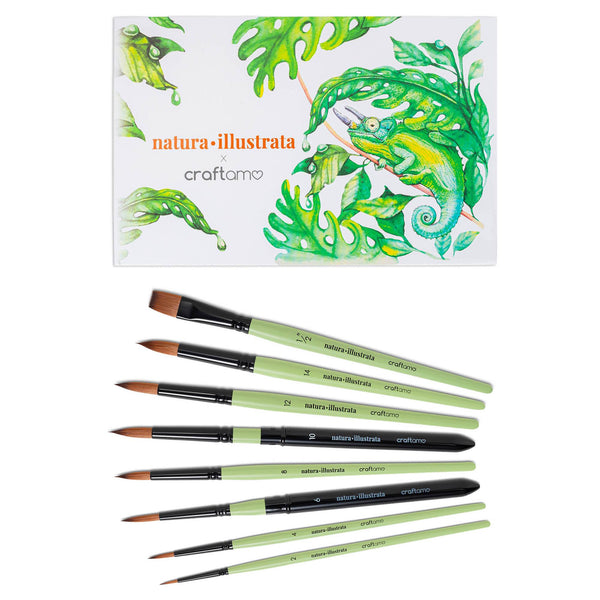Natura Illustrata X Craftamo | Signature Brush Set
