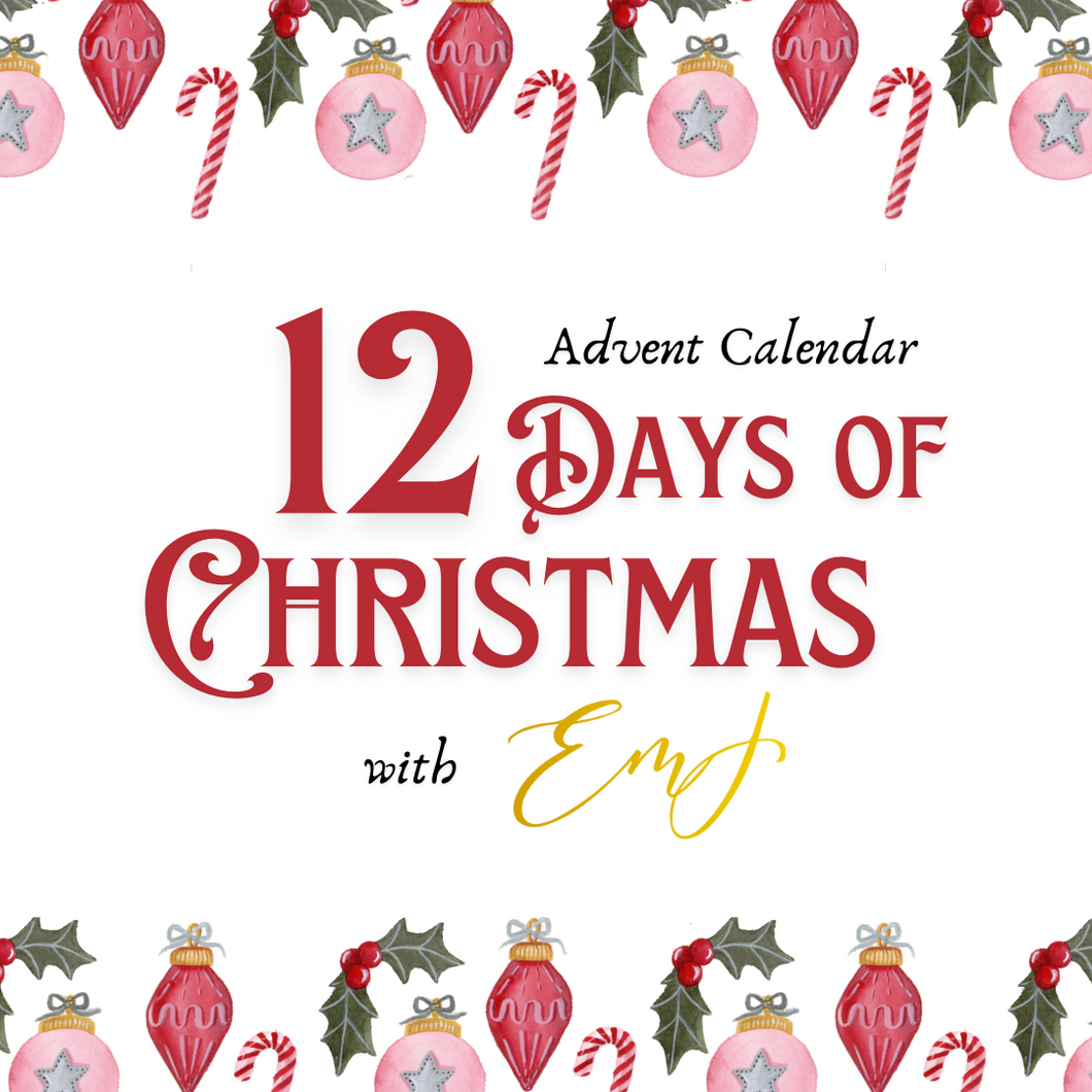 Advent Calendar: 12 Days of Christmas with Emma Lefebvre