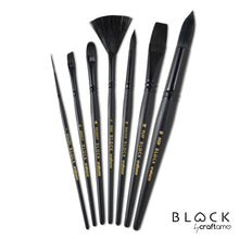 Load image into Gallery viewer, BLACK™ by Craftamo | Premium Paint Brushes
