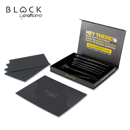 BLACK™ by Craftamo | Premium Paint Brushes