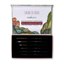Load image into Gallery viewer, Safari of Ideas X Craftamo | Limited Edition Brush Set
