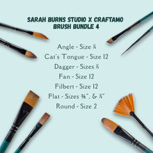 Load image into Gallery viewer, Sarah Burns Studio X Craftamo Brush Bundle
