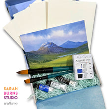 Load image into Gallery viewer, Sarah Burns Studio / Landscape Gouache Box Bundle
