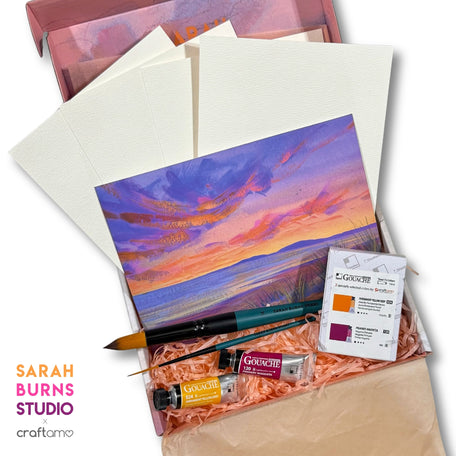 Sarah Burns Studio / Ultimate Gouache Box Bundle!