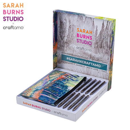 Sarah Burns Studio X Craftamo Travel Brush Collection