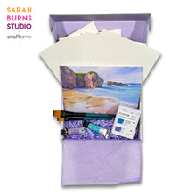 Load image into Gallery viewer, Sarah Burns Studio / Gouache Box - Coastal Seascape
