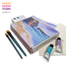 Load image into Gallery viewer, Sarah Burns Studio / Gouache Box - Coastal Seascape
