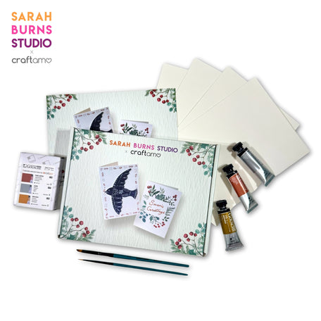 Sarah Burns Studio / Gouache Box - Scandinavian Style Cards