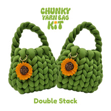 Load image into Gallery viewer, Chunky Yarn Bag Lover’s Stack
