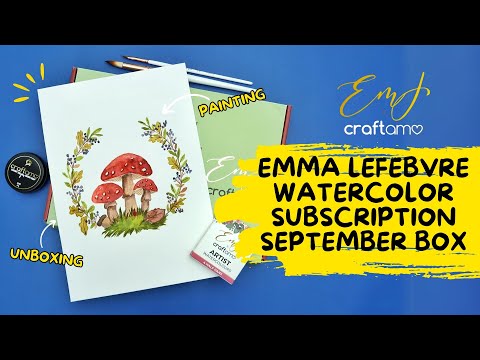 Emma Lefebvre X Craftamo / Paint With Emma September Box