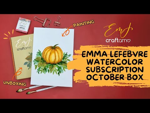 Emma Lefebvre X Craftamo / Paint With Emma October Box