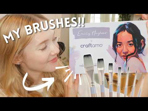 Emily Hughes X Craftamo Signature Brush Set