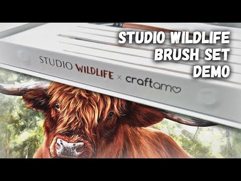 Studio Wildlife X Craftamo | Signature Brush Set