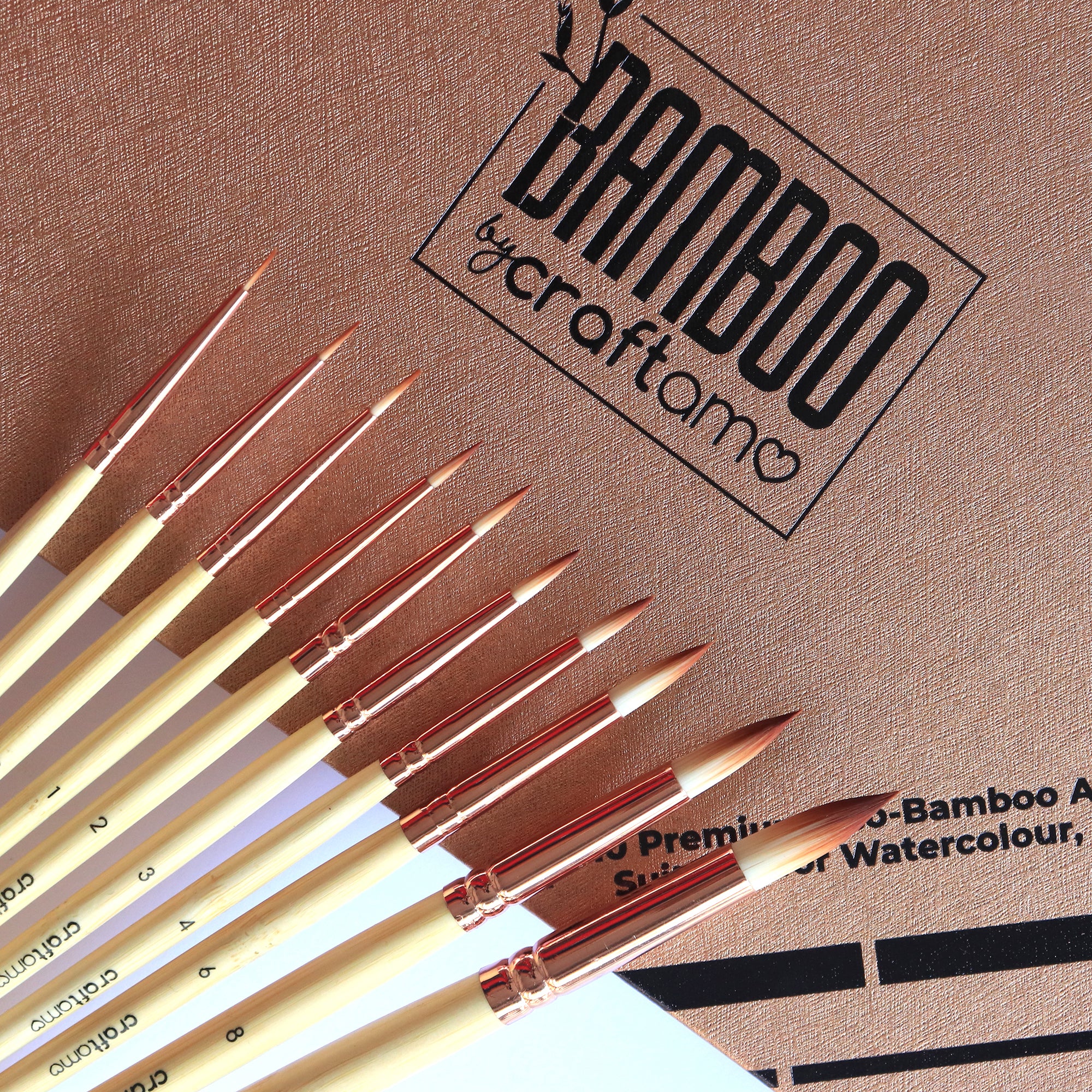 BAMBOO™ by Craftamo | Sustainable Paint Brushes